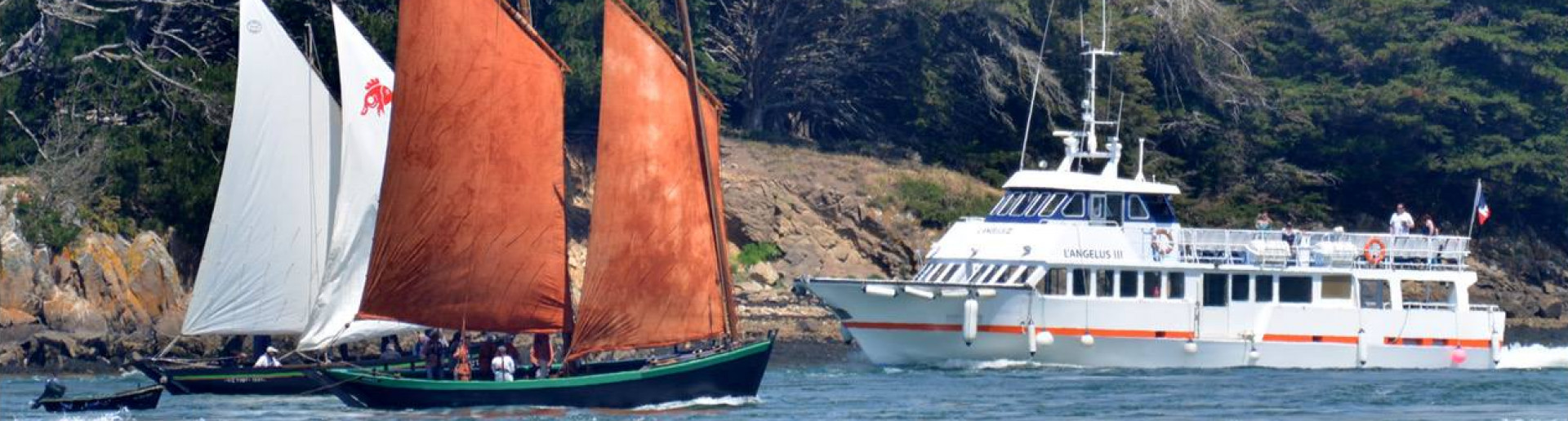 The "Favourite" cruise between Loch and the Gulf of Morbihan